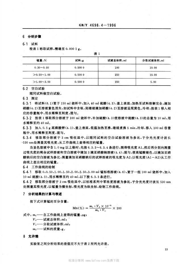 GB/T 4698.4-1996 标准预览