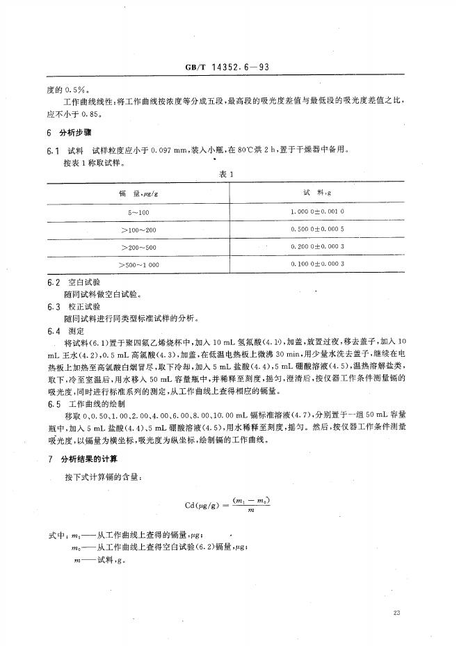 GB/T 14352.6-1993 标准预览
