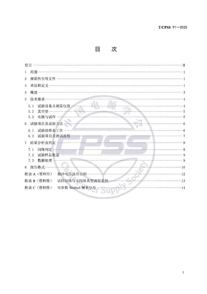 T/CPSS 91-2025 标准预览
