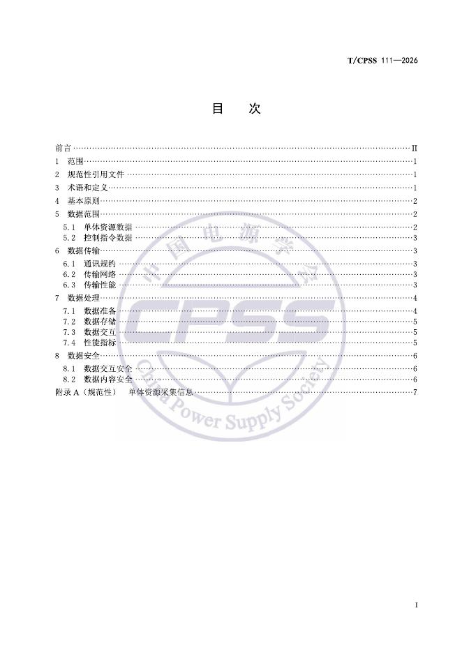 T/CPSS 111-2026 标准预览