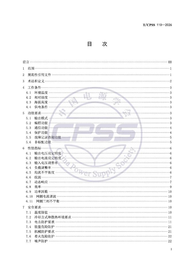 T/CPSS 110-2026 标准预览