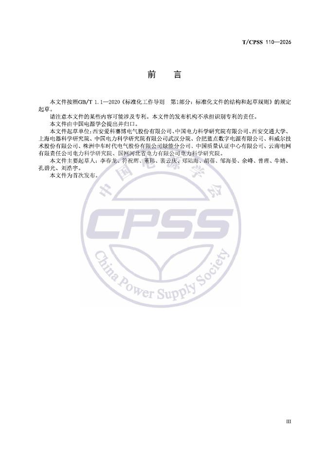 T/CPSS 110-2026 标准预览