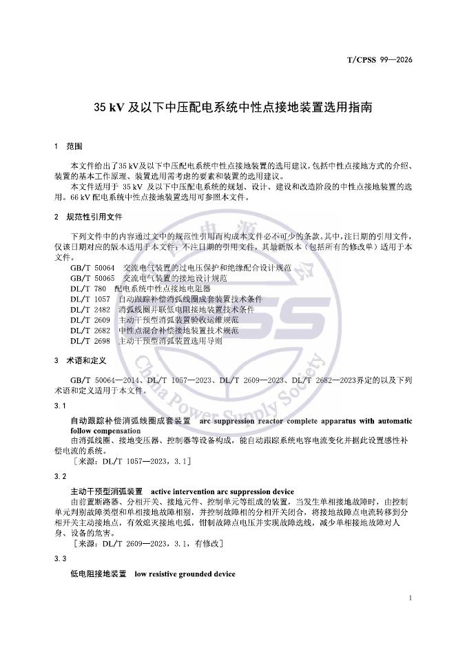 T/CPSS 99-2026 标准预览
