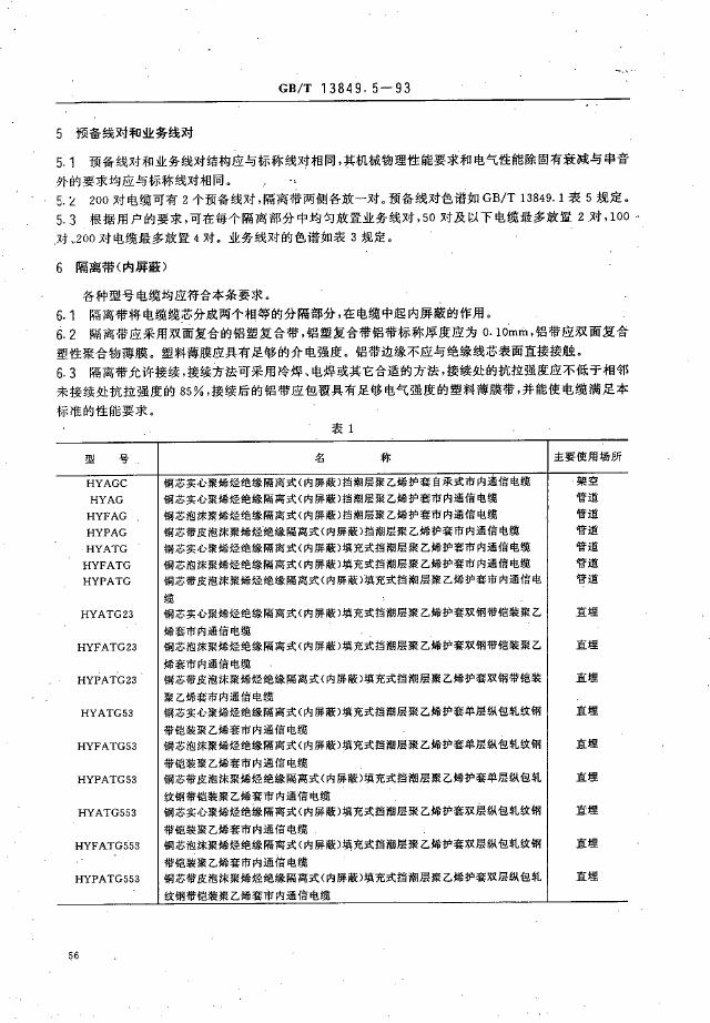 GB/T 13849.5-1993 标准预览