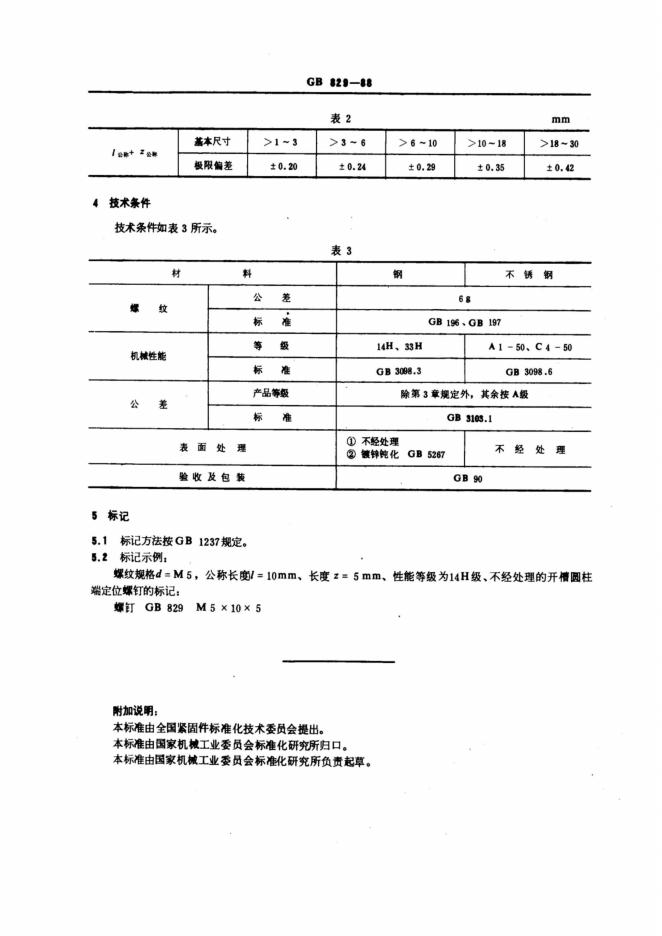 GB/T 829-1988 标准预览