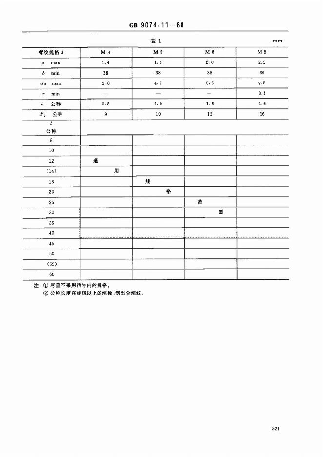 GB/T 9074.11-1988 标准预览