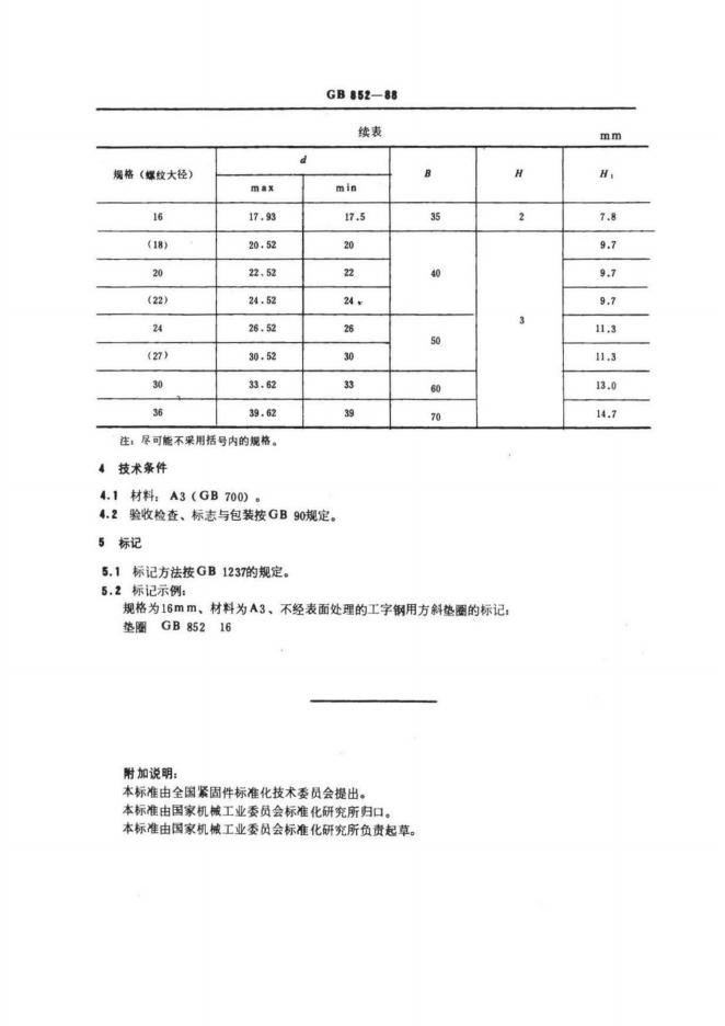 GB/T 852-1988 标准预览