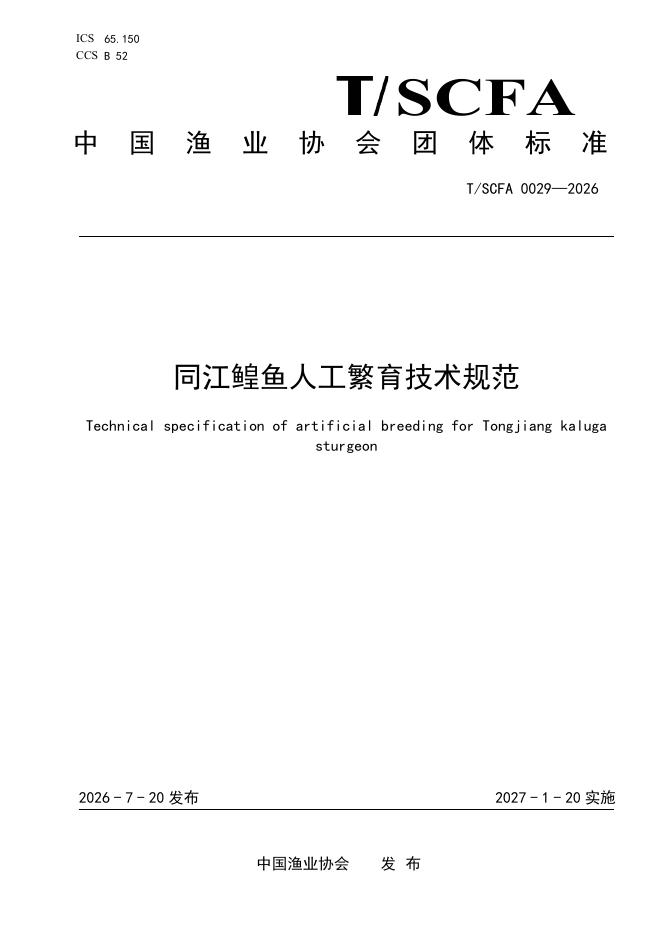 T/SCFA 0029-2026 标准预览