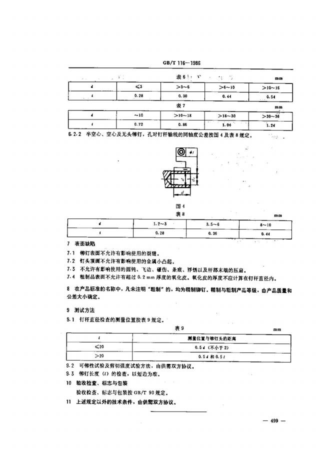 GB/T 116-1986 标准预览