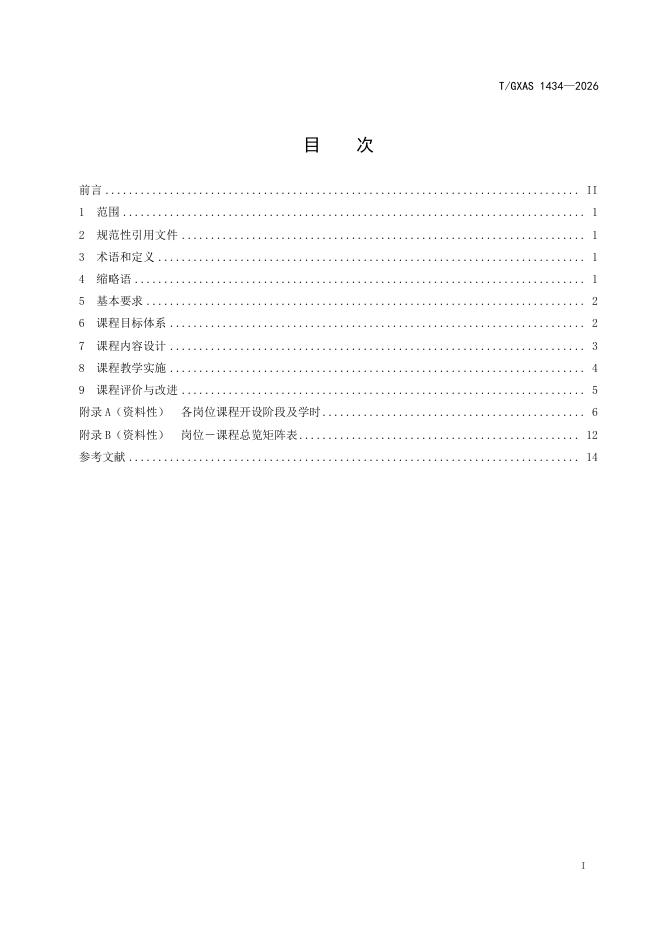 T/GXAS 1434-2026 标准预览