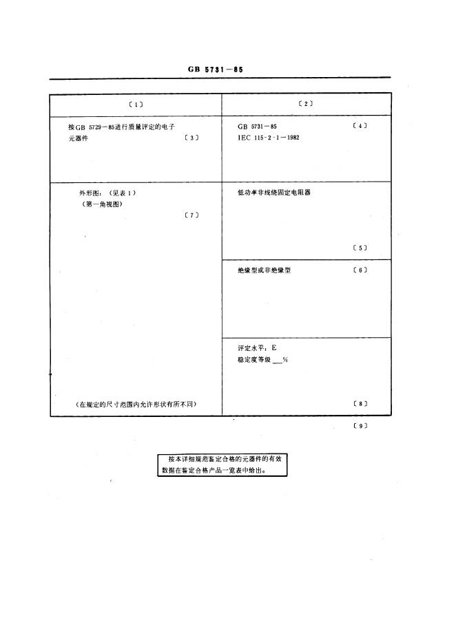 GB/T 5731-1985 标准预览