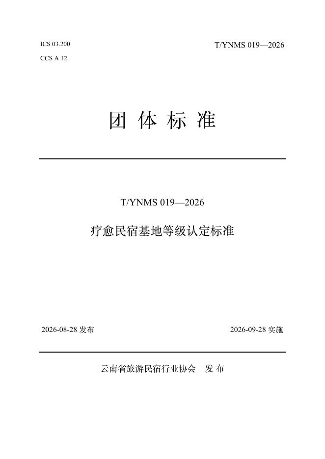 T/YNMS 019-2026 标准预览