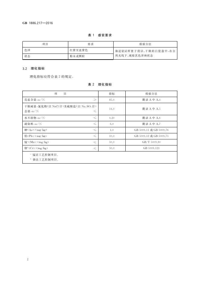 GB 1886.217-2016 标准预览