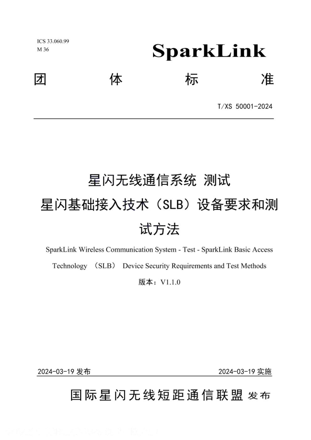 T/XS 50001-2024 标准预览