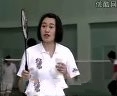 学打羽毛球