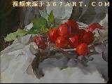 郭振山水粉静物技法