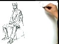 人物速写示范教程