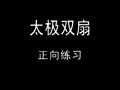 48式太极双扇教学视频