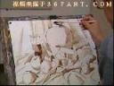 水粉画静物绘画技法教学视频