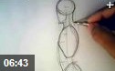 人体结构精细手绘绘画技法教学视频