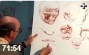 人物头部素描解剖绘画教学视频