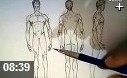 人体结构分解素描绘画教学视频