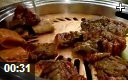 韩国特色烤肉肉串制作教学视频