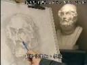 石膏像素描绘画解析教学视频