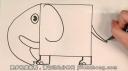 巧用正方形画简笔画绘画教程