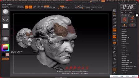 人体结构C_zbrush系列教程