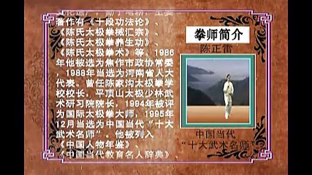陈式太极拳老架二路四十一式—中华武藏版