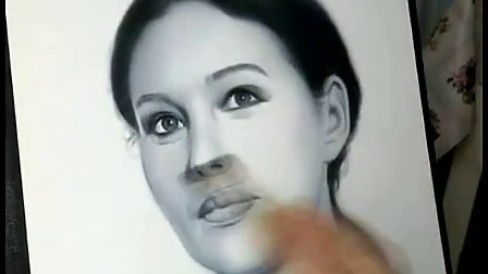 国外人物素描