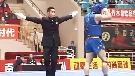 第十二届全运会武术散打第一次预赛 男子项目