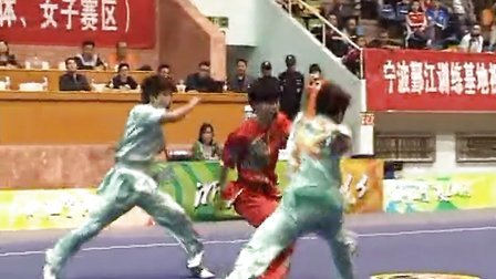 第十二届全运会武术套路预赛 男子对练