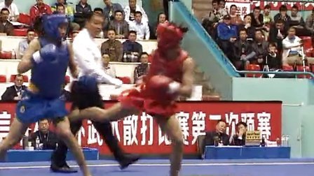 第十二届全运会武术散打第二次预赛 女子项目