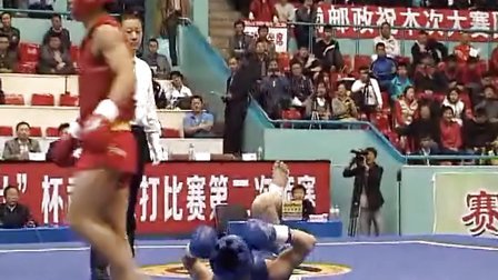第十二届全运会武术散打第二次预赛 男子项目