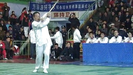 2003年全国传统武术交流大赛 男子器械