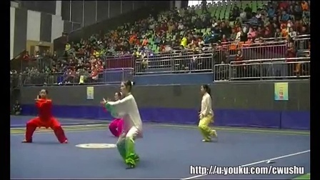 2015年全国武术套路冠军赛 传统套路 女子太极拳械