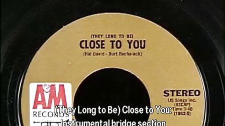难忘的卡朋特 Carpenters: Close to You - Remembering the Carpenters (1997)