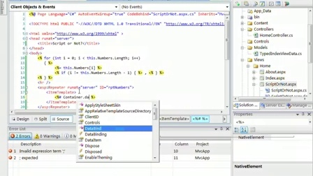 ASP.NET MVC框架开发系列课程