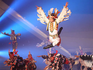中国民族民间舞传统、典型组合课（男班）