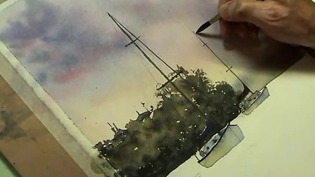 【失逝】水彩画教学视频