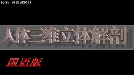 人体解剖学（艾氏解剖国语版）