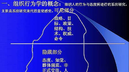 组织行为学