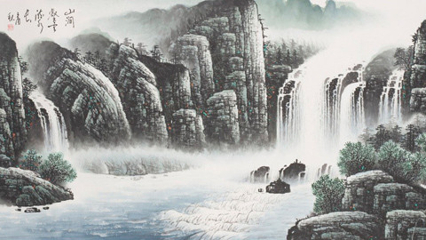 诗画中国――中国山水画史英文专题