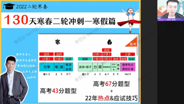 高三物理2022年寒假尖端班