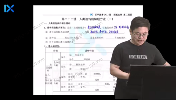 2022年高考生物第二阶段
