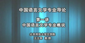 中国语言文学专业导论