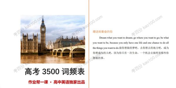 2022届高考高三英语PDF资料