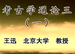 考古学通论三视频教程 王迅 13讲 北京大学